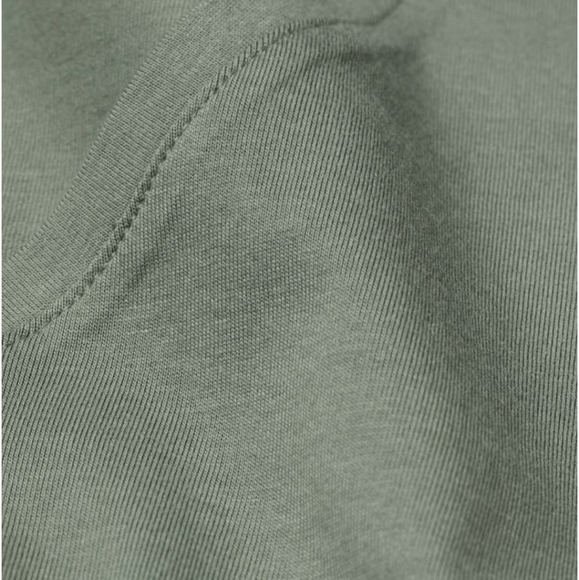 H&M Jersey Kaftan Dress, Khaki Green, XS - Picture 2 of 4